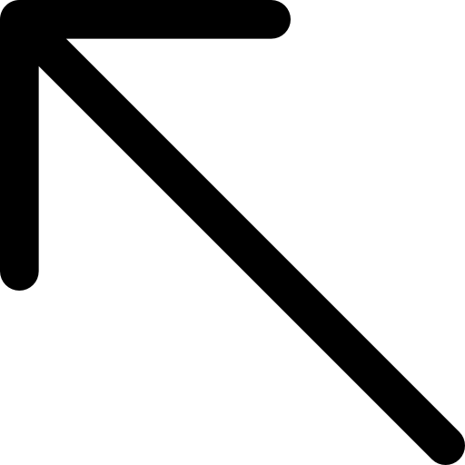 Diagonal arrow